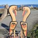 buy local Canadian art, native art direct from artist, new sculpture just arrived in our Gallery, authentic, Indigenous