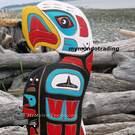 Beautiful Eagle, red cedar, hand carved by Dale Scow - SOLD