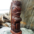 Haida Beaver Totem by Darrell LeBlanc