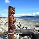Haida art, Indigenous Native American art, hand carved cedar wooden art, new in our native art Gallery, authentic and signed