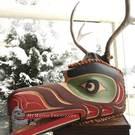 Hee-hee-tel-kin/Deer Mask, by Chief David Mungo Knox
