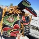 Loon and Human Portrait Mask by Chief David Mungo Knox