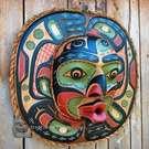 24" Salmon Moon Mask by Chief David Knox (with video)