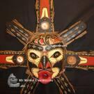 Large Sun Mask by Hereditary Chief and Activist David Mungo Knox