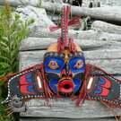 Killer Whale Man Mask by Chief and Activist David Mungo Knox