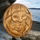 Grizzly Bear by Haida Artist Donavon Gates - SOLD