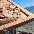Haida art, authentic, hand carved Indigenous art direct from artist, cedar art, Pacific Northwest Coast Canada