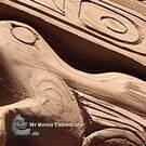 Haida art, authentic, hand carved Indigenous art direct from artist, cedar art, Pacific Northwest Coast Canada