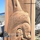 Haida art, authentic, hand carved Indigenous art direct from artist, cedar art, Pacific Northwest Coast Canada