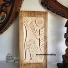 Haida Wolf and Moon, by Donavon Gates - SOLD