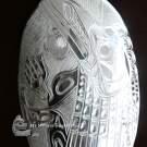Sterling silver jewelry art direct from Indigenous artist, authentic and signed unique masterpiece