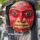 Authentic Northwest Coast native art carving, Indigenous art direct from artistg, Pacific Northwest native American 