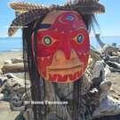 Northwest Coast native Indigenous art, direct from artist, authentic, hand carved, hand painted wooden art, Vancouver island