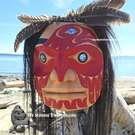 Northwest Coast native Indigenous art, direct from artist, authentic, hand carved, hand painted wooden art, Vancouver island