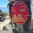 Northwest Coast native Indigenous art, direct from artist, authentic, hand carved, hand painted wooden art, Vancouver island