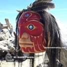 Northwest Coast native Indigenous art, direct from artist, authentic, hand carved, hand painted wooden art, Vancouver island