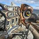 Local Canadian Indigenous native art, authentic, direct from artist, Native American art, hand carved, Pacific Northwest Coast