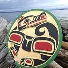 Authentic native art direct from artist, Indigenous hand carved wooden art, cedar, signed native American art from the Pacific Northwest Coast, Canada