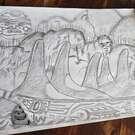 Northwest Coast native art, Original drawings, direct from artist, Indigenous, First Nations art, buy local Canadian art