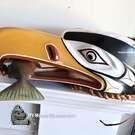 Authentic, hand carved, Indigenous art direct from artist, new in our native art gallery, Vancouver Island, Native American art Northwest Coast