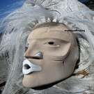 Dzunukwa Twin Spirit Mask by Kolten Khasalus Grant - SOLD