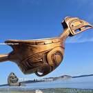 First Nations, Indigenous native wooden carving, authentic and direct from the artist, buy Canadian art, Pacific Northwest Coast of Canada, new in our native art Gallery