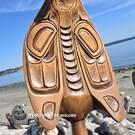 First Nations, Indigenous native wooden carving, authentic and direct from the artist, buy Canadian art, Pacific Northwest Coast of Canada, new in our native art Gallery