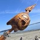 First Nations, Indigenous native wooden carving, authentic and direct from the artist, buy Canadian art, Pacific Northwest Coast of Canada, new in our native art Gallery
