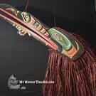 Native North American art, authentic, Indigenous, cedar mask, Pacific Northwest Coast, Vancouver Island