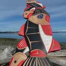 red cedar, 4 salmons, guaranteed authentic