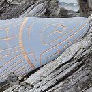 Sturgeon, cedar, hand carved and authentic, direct from Neil Baker, Squamish Nation