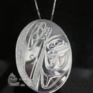 Raven pendant, silver, impressive piece by Paddy Seaweed - SOLD