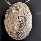 Gorgeous sterling silver Octopus pendant, by Paddy Seaweed - SOLD 