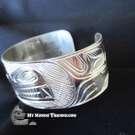 Wolf Head cuff Bracelet