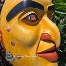 Authentic Indigenous art, local Northwest Coast native American art from Vancouver Island, buy Canadian art, hand carved wooden mask