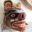 Grizzly Bear, beautiful mask, authentic and direct from the artist Randy Stiglitz 