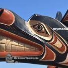 Native American Indigenous art, authentic and direct from artist, new in our native art gallery, signed, wooden art from the First Nations of Canada