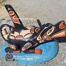 Native American Indigenous art, authentic and direct from artist, new in our native art gallery, signed, wooden art from the First Nations of Canada