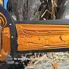 Transformation Mask, authentic hand carved cedar, Indigenous art, Northwest Coast Native American Art, Vancouver Island, Canada