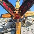 Transformation Mask, Raven and Sun, by Gitxsan Nation artist Rupert Jeffrey (see Video)