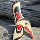Northwest Coast native art direct from artist, authentic wooden Indigenous art carving, Vancouver Island, Canada
