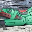 Native American, hand carved Indigenous art from the Pacific Northwest Coast, Canada, Vancouver island