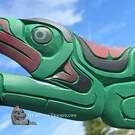 Native American, hand carved Indigenous art from the Pacific Northwest Coast, Canada, Vancouver island