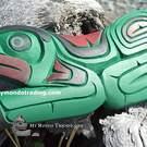 Native American, hand carved Indigenous art from the Pacific Northwest Coast, Canada, Vancouver island