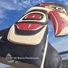 Northwest Coast native Indigenous art carving, wood, authentic, signed