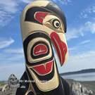 Northwest Coast native Indigenous art carving, wood, authentic, signed