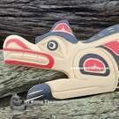 Northwest Coast native Indigenous art carving, authentic, signed Indigenous art direct from artist, Vancouver Island, Canada