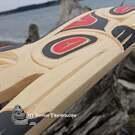 Northwest Coast native Indigenous art carving, authentic, signed Indigenous art direct from artist, Vancouver Island, Canada