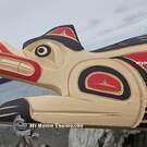 Northwest Coast native Indigenous art carving, authentic, signed Indigenous art direct from artist, Vancouver Island, Canada