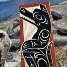 First Nations, Indigenous native wooden carving, authentic and direct from the artist, buy Canadian art, Pacific Northwest Coast of Canada, new in our native art Gallery